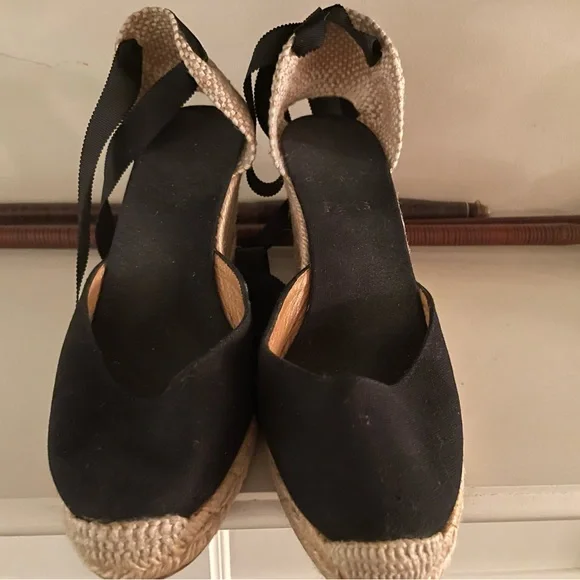 Christian Louboutin  black espadrilles  38 - Picture 2 of 5